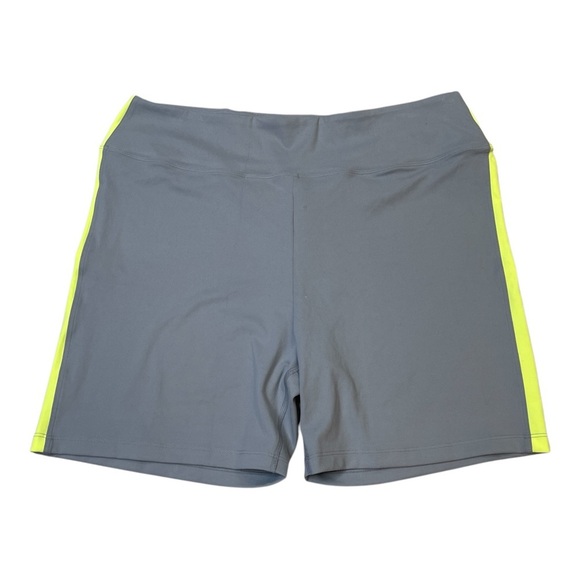 Pink Active Soft Ultimate High Waist 6” Biker Shorts Gray Women’s Size XXL New - Picture 1 of 15